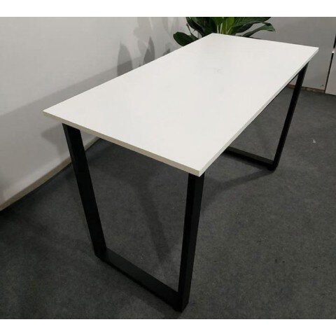 Bàn Làm Việc U-Desk Màu Trắng Chân Đen UG26