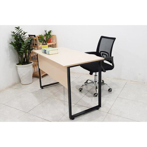 Bàn Làm Việc U-Desk 1m2 Gỗ Melamin Có Chắn UG26